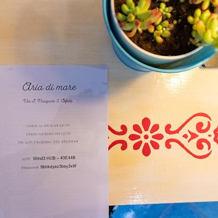 Aria Di Mare Rooms Cefalù Exteriör bild
